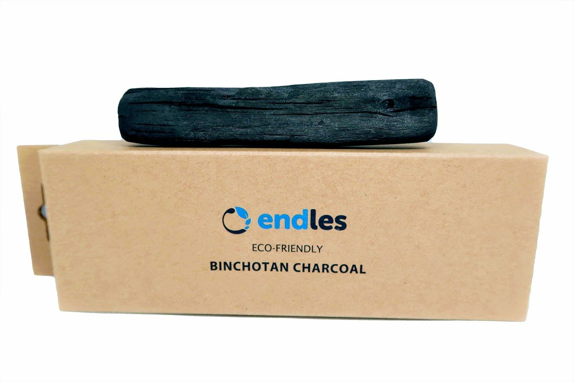 Endles by Econea Binchotanová tyčinka - II. jakost - aktivní uhlí pro přirozenou filtraci Endles by Econea